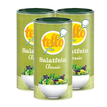 Salatfein Classic Dressing (3 x 300 g) tellofix