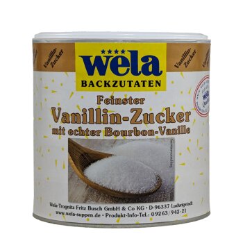 Feinster Vanillin Zucker (500 g) wela